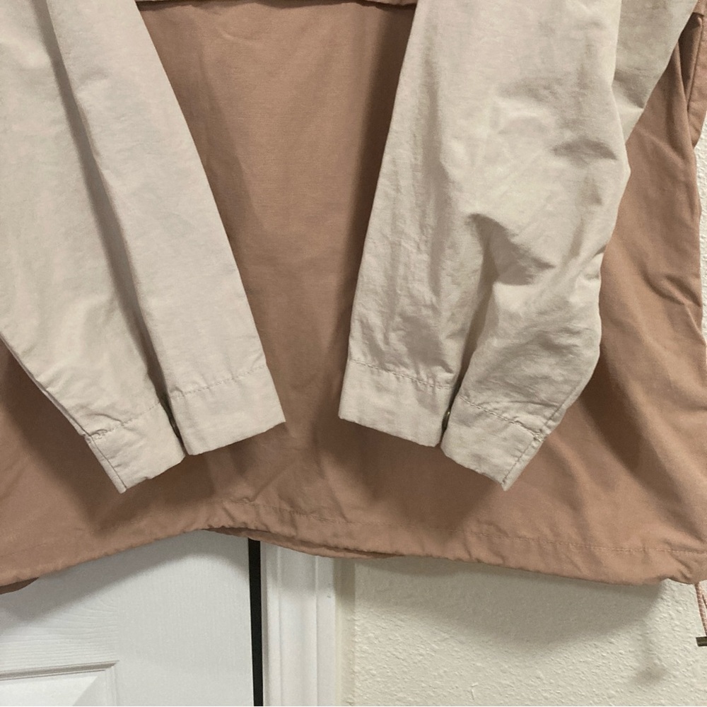 FAHERTY Women Jacket Anorak Hood Lightweight Zip Big pocket Coat Core Sz XL - Picture 5 of 16